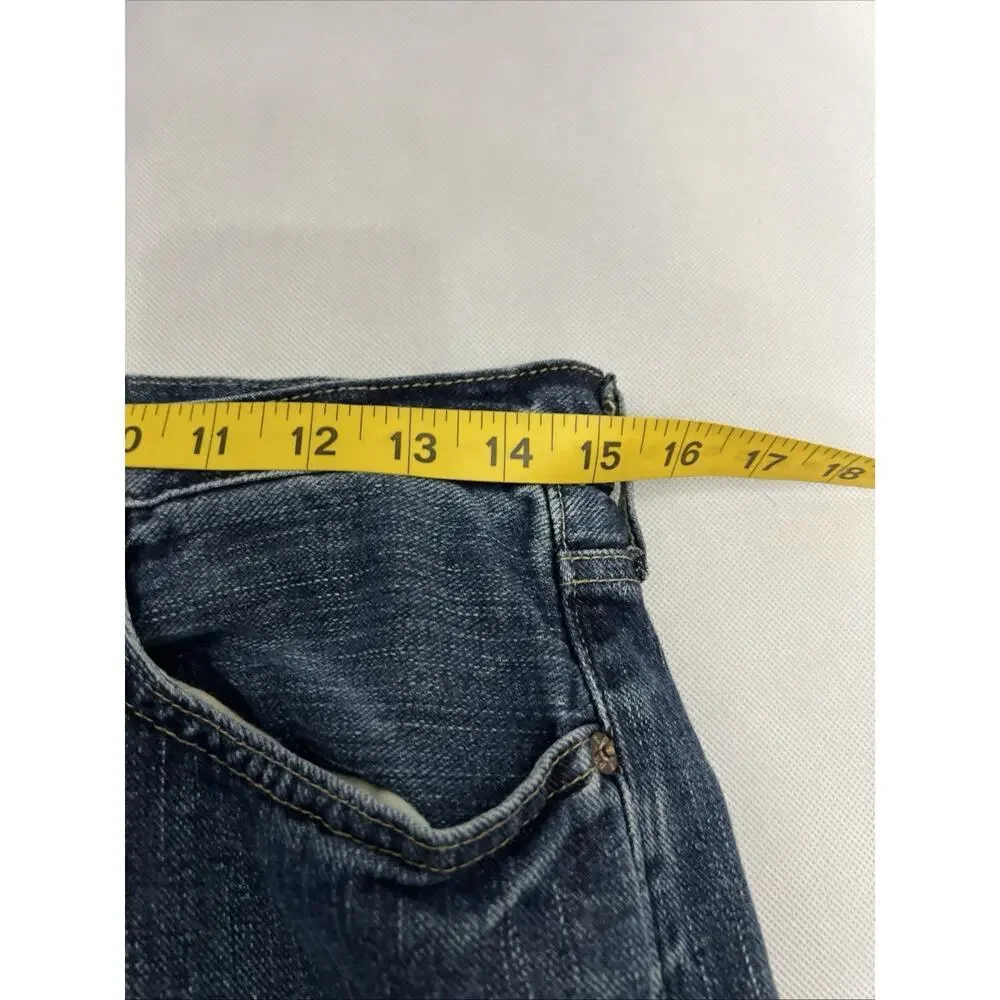 Polo Ralph Lauren Cortlandt 300 Dark Wash Blue Denim Jeans Mens 30x30